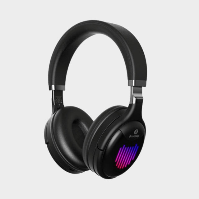 Oraimo Bluetooth Wireless Headphones BoomPop Over-Ear Black - KWT Tech Mart