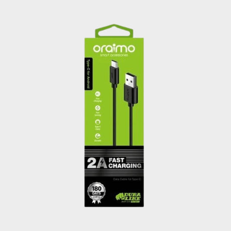 Oraimo Duraline OCD-C53 USB Type C Data and Charging Cable - KWT Tech Mart