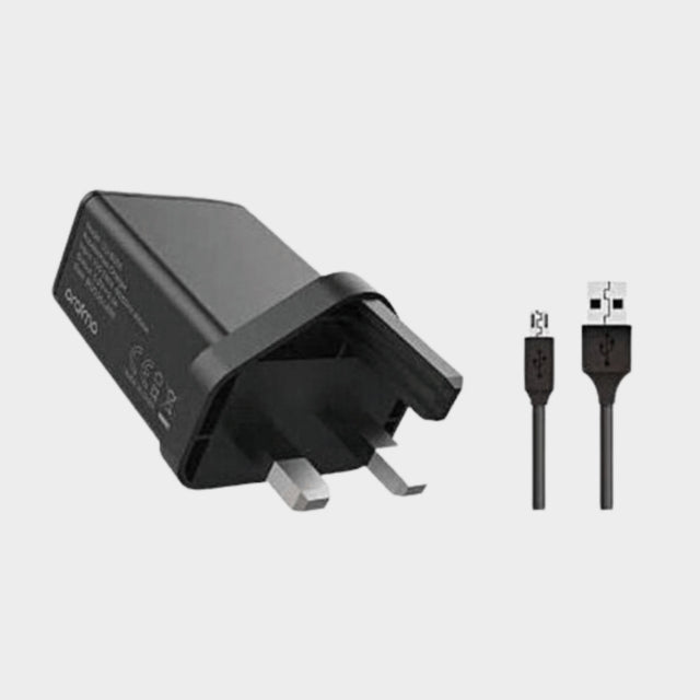 Oraimo Fast Charge Adapter & USB Cable – Black - KWT Tech Mart