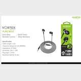 Oraimo OEP-E23 Vortex Bass Wired Earphones – Black - KWT Tech Mart