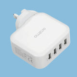 Oraimo Phone Charger UK Dual USB OCW-U63D White - KWT Tech Mart