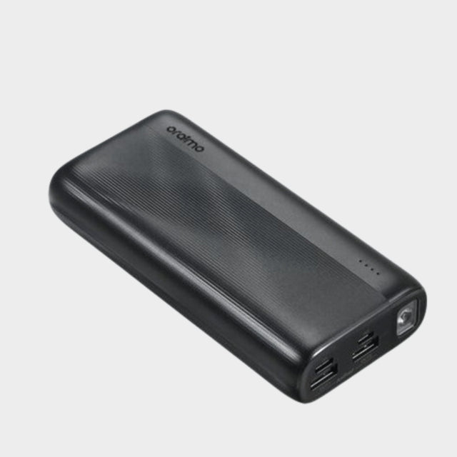 Oraimo Power Bank 20000mAh Dual USB Output – Black - KWT Tech Mart