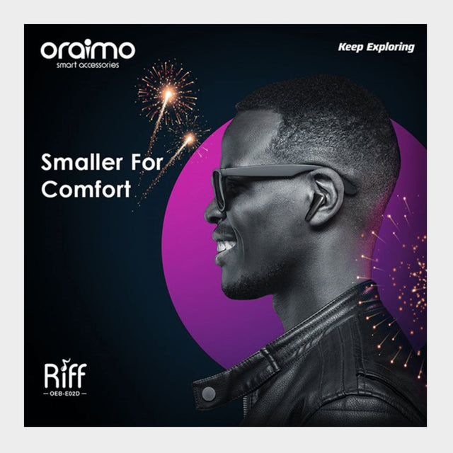 Oraimo Riff Comfort True Wireless Earbuds – Black - KWT Tech Mart