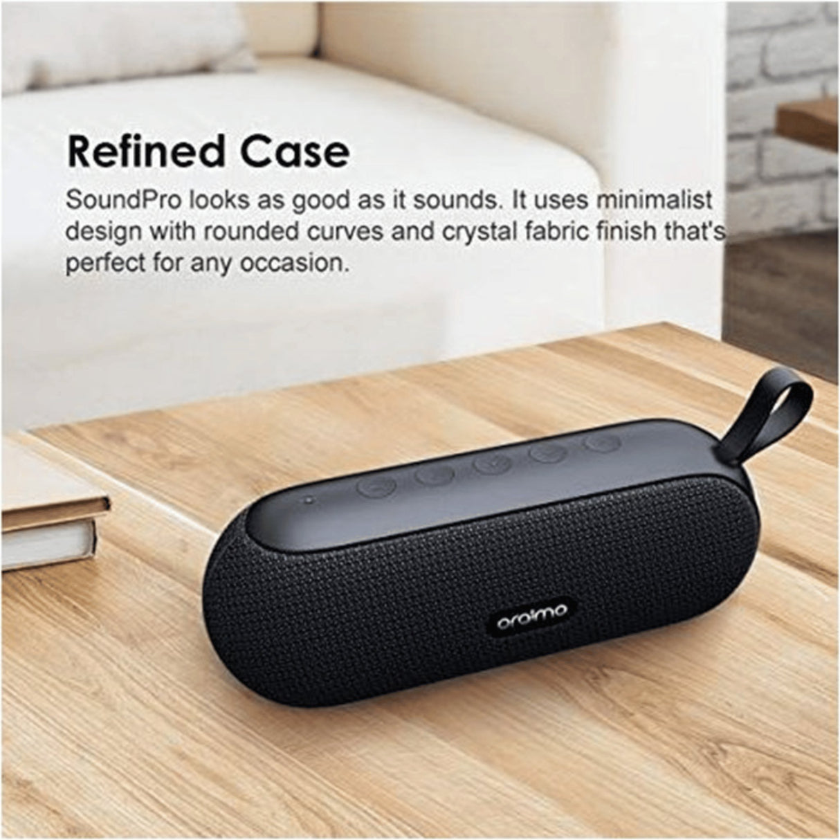 Oraimo SoundPro Portable Wireless Bluetooth Speaker - Black - KWT Tech Mart