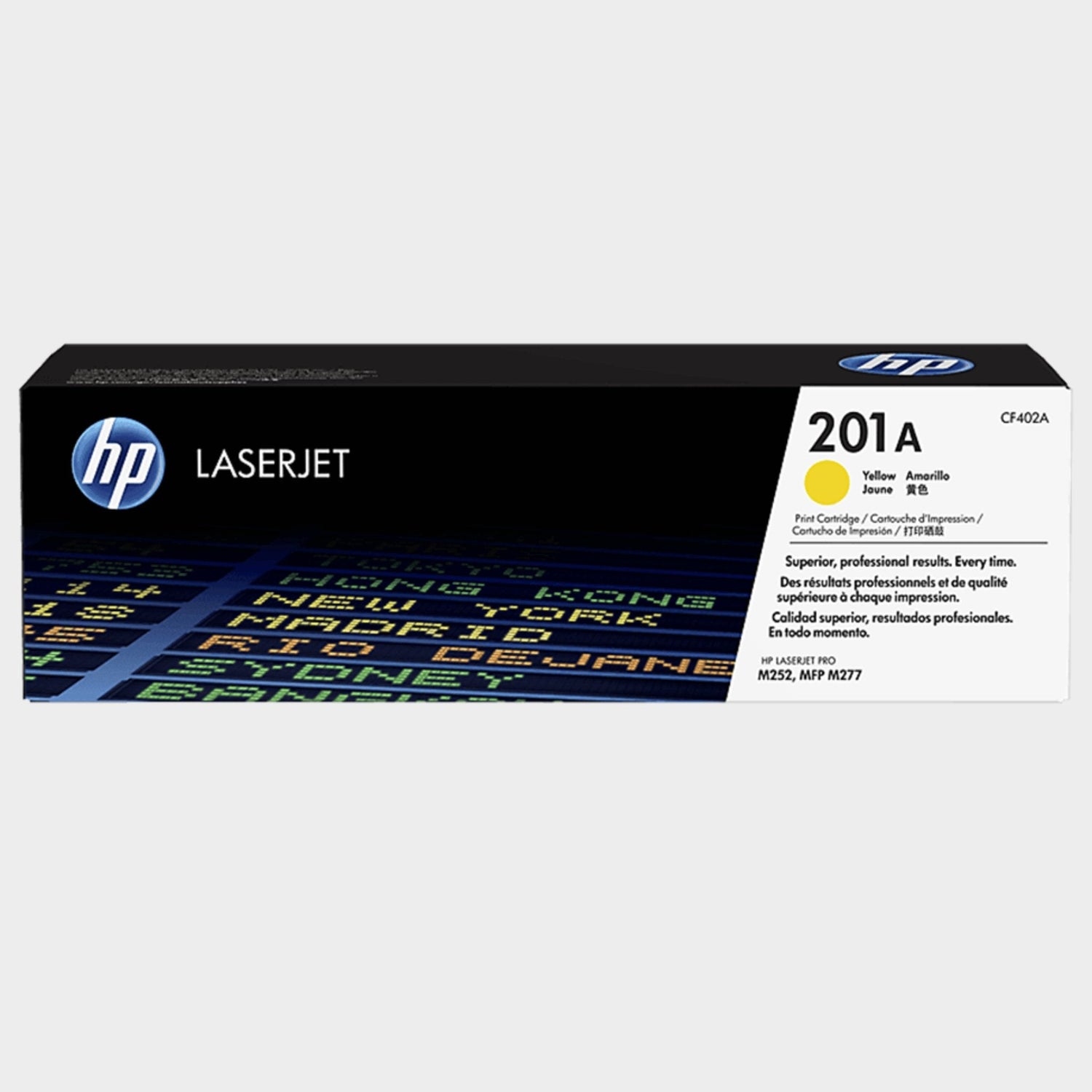 Original HP 201A Yellow Toner Cartridge | Works with HP Color LaserJet Pro M252