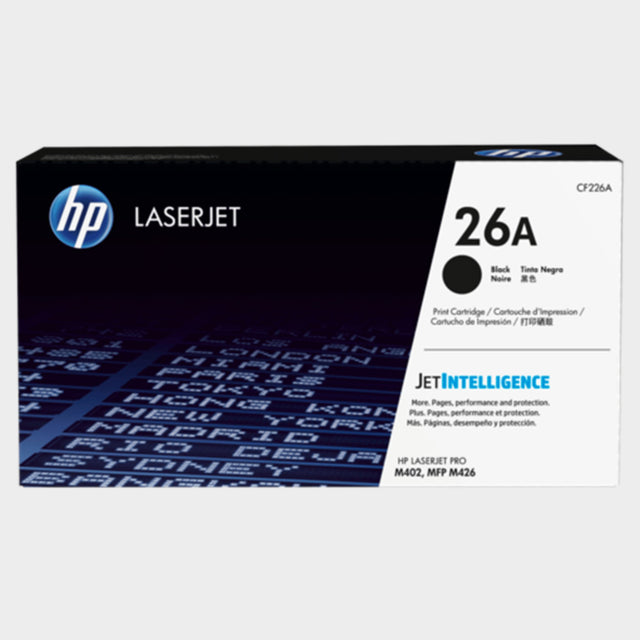 HP 26A Black Original LaserJet Toner Cartridge | CF226A  - KWT Tech Mart