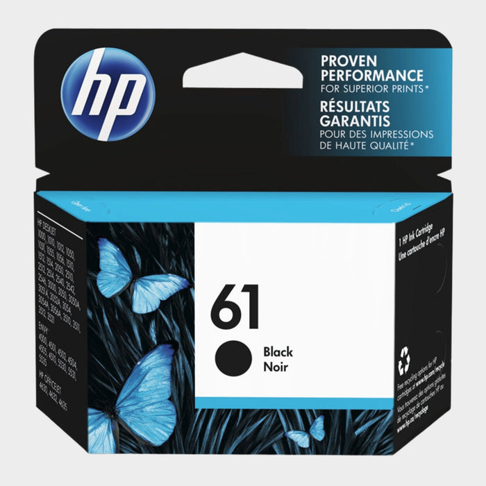 HP 61 Black Original Ink Cartridge | CH561WN  - KWT Tech Mart