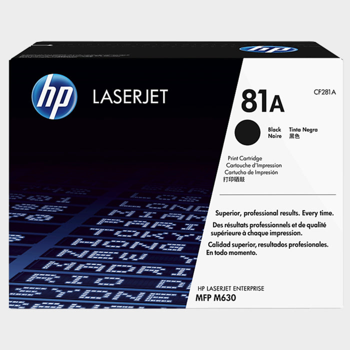 HP 81A Black Original LaserJet Toner Cartridge  - KWT Tech Mart