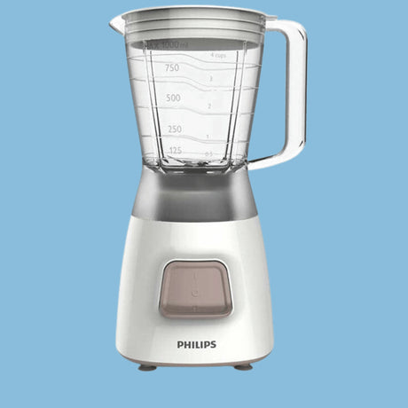Philips 1.25L Daily Collection Blender HR2058 - White - KWT Tech Mart