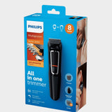 Philips 8-in-1 Hair Clipper & Face Trimmer Kit - Black - KWT Tech Mart