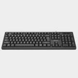 Philips Wired Quiet Keyboard SPK6234 with Number Pad-Black  - KWT Tech Mart