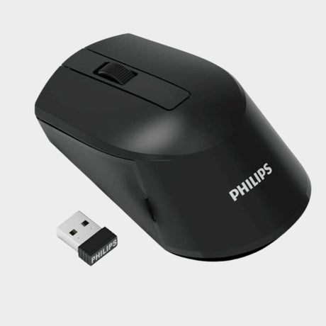 Philips Wireless Mouse M374 – Black - KWT Tech Mart