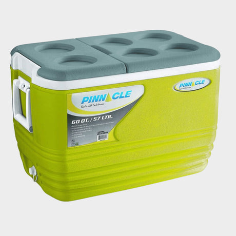Pinnacle Eskimo 57L Ice Box, Holds Ice for 48Hrs Lemon Green - KWT Tech Mart