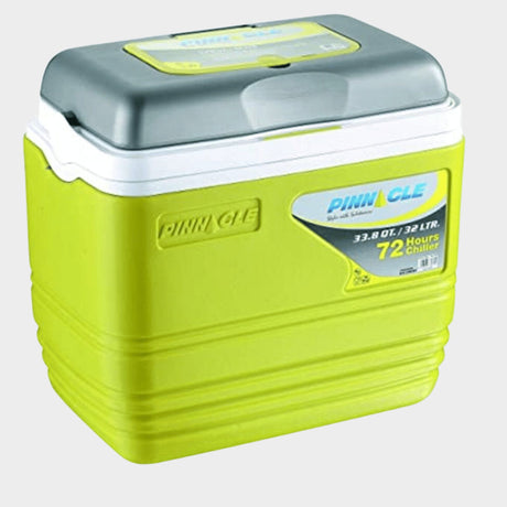 Pinnacle Primero 32L Ice Cooler Box, Keeps Cold 72Hrs, Green - KWT Tech Mart