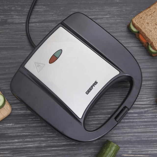 Geepas Portable Powerful 700W 2 Slice Grill Maker, GGM6002 - KWT Tech Mart