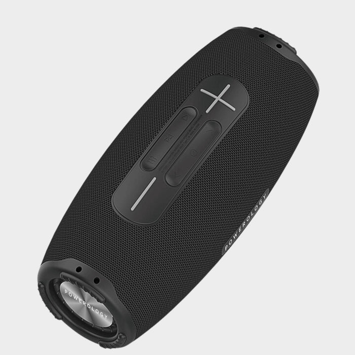 Powerology Phantom Boombox Portable Bluetooth Speaker- Black - KWT Tech Mart