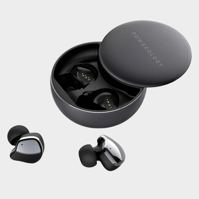 Powerology Primo True Wireless EarBuds – Gray - KWT Tech Mart