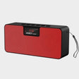 Robot Rechargeable Bluetooth Multimedia Speaker- Red, Black - KWT Tech Mart