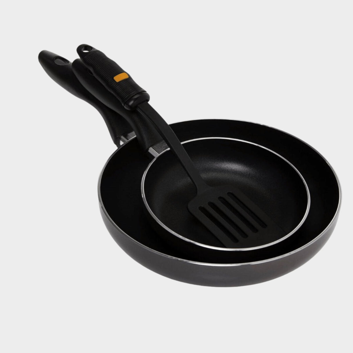 Royalford 2Pc Non Stick Fry Pan Set, Slotted Turner RF4126FP - KWT Tech Mart