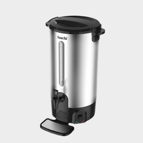 Saachi 15L Hot Water Boiler Tea Urn - Black/Silver - KWT Tech Mart