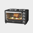 Saachi 30L Oven with 2 Hot plates NL-OH-1928HPG - KWT Tech Mart