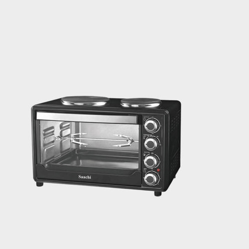 Saachi 30L Oven with 2 Hot plates NL-OH-1928HPG - KWT Tech Mart