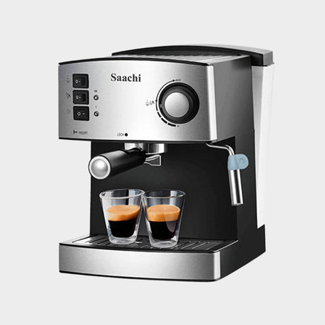 Saachi All in 1 Coffee Maker - Silver, NL-COF-7055 - Black - KWT Tech Mart