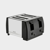 Saachi NL-TO-4564 4 Slice Bread Toaster, Silver - KWT Tech Mart