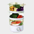 Sabichi 7.2L 3-Tier Food Steamer,400W, 89557 - KWT Tech Mart