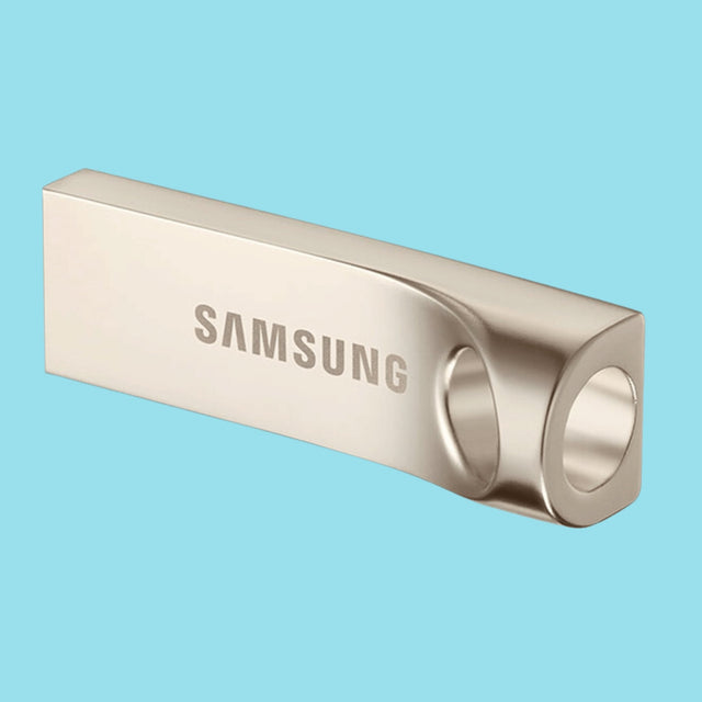 Samsung 128GB BAR (METAL) USB 3.0 Flash Drive – Silver  - KWT Tech Mart