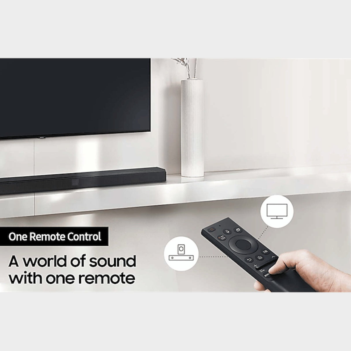 Samsung 2.1CH Soundbar HW-A550, 410W,Dolby Audio, Bluetooth - KWT Tech Mart