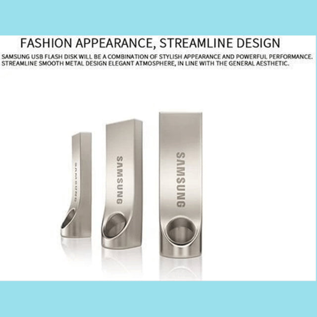 Samsung 256GB USB Flash Disk, Silver - KWT Tech Mart
