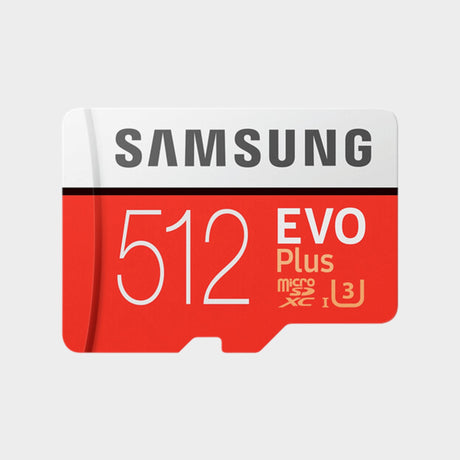 Samsung 512GB Memory Card – Red White | KWT Tech Mart