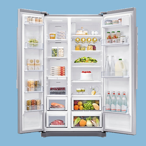 Samsung 540 Ltr Side By Side Refrigerator RS54N3A13S8 - Inox - KWT Tech Mart