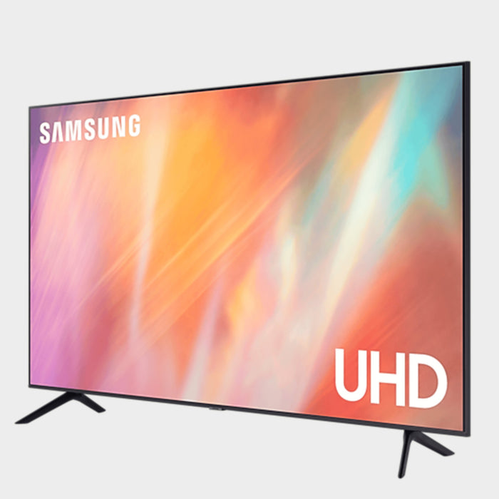 Samsung 55" 4K UHD Smart TV UA55AU7000 Phone Mirror Tap-View - KWT Tech Mart