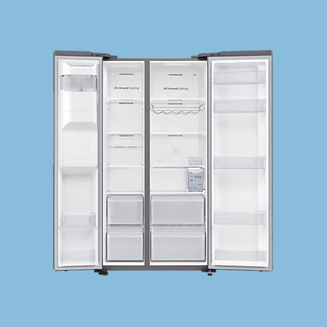 Samsung 617L Side by Side Fridge with Dispenser RS64R5111M11 - KWT Tech Mart