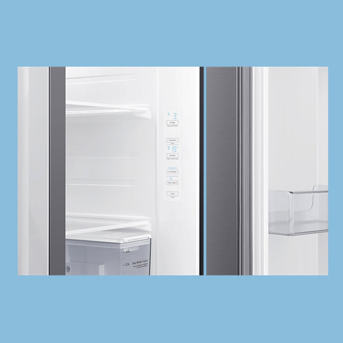 Samsung 617L Side by Side Fridge with Dispenser RS64R5111M14 - KWT Tech Mart