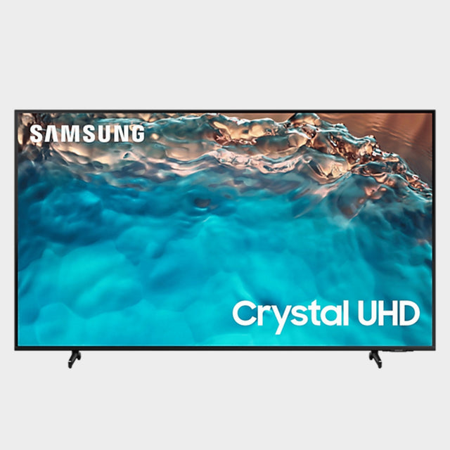 Samsung 75 - Inch UA75BU8000 Crystal UHD 4K Smart TV; Tizen, Built - in Wi - Fi, HDR, Bluetooth, Chromecast, Dolby Atmos, Free - to - Air Decoder - KWT Tech Mart
