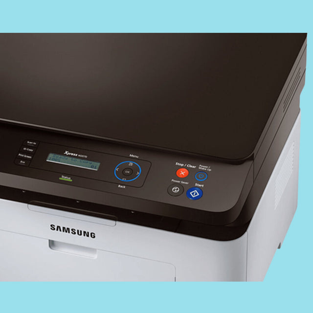 Samsung M2070 Xpress Laser Printer (Print, Scan, Copy) – White/Black  - KWT Tech Mart