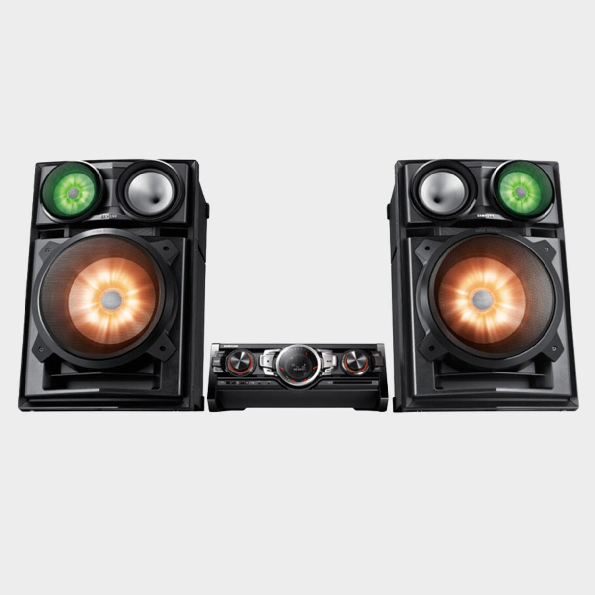 Samsung MX - FS9000 Giga Sound Component Karaoke LED Flash Speaker Audio Home Theatre System – Black - KWT Tech Mart