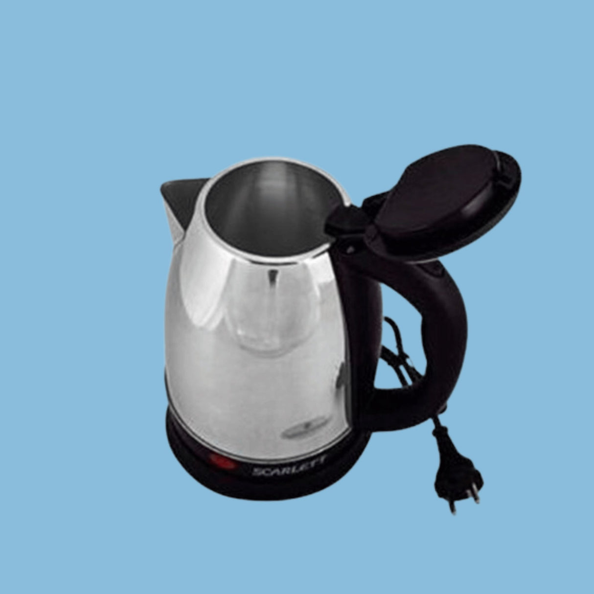 Scarlet 2L Electric Percolator, Heat Kettle, Steel - Silver - KWT Tech Mart