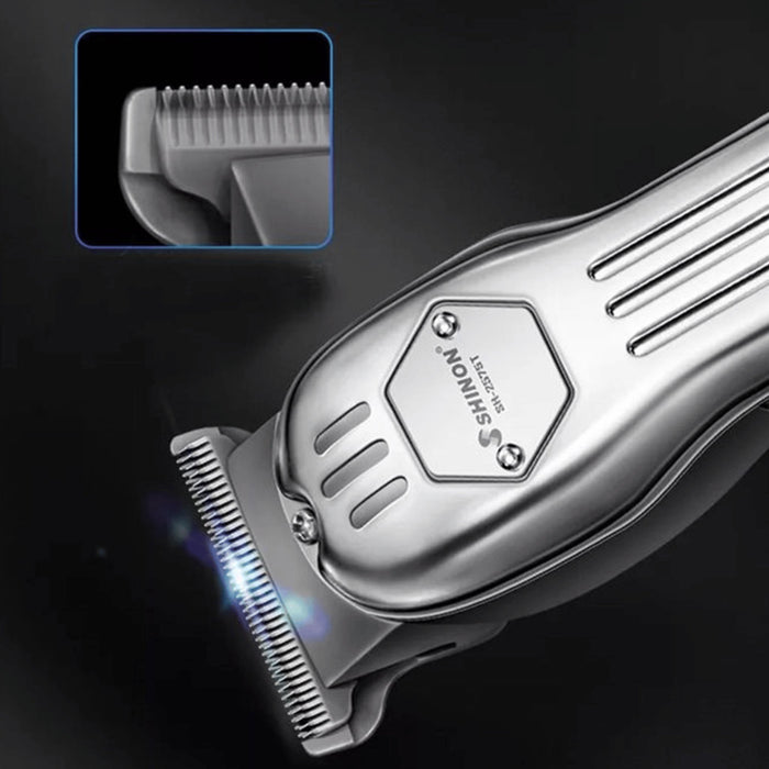 Shinon LCD Trimmer Electric Hair Clipper - USB Rechargeable - KWT Tech Mart