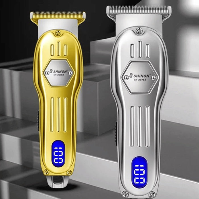 Shinon LCD Trimmer Electric Hair Clipper - USB Rechargeable - KWT Tech Mart