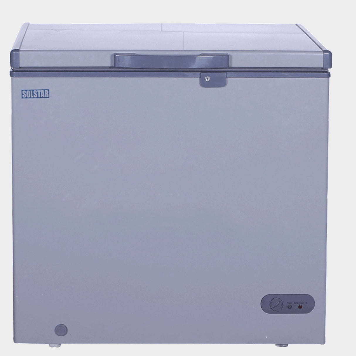 Solstar 210L Chest Freezer CF210- SGLBSS - Silver - KWT Tech Mart