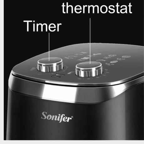 Sonifer 4.2L Air fryer Hot Electric Oven - Black - KWT Tech Mart