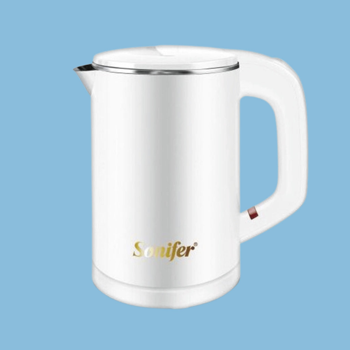 Sonifer 0.6L Portable Travel Electric Kettle Mug, White - KWT Tech Mart