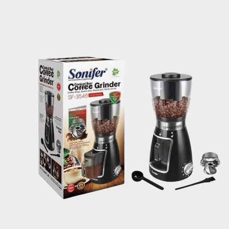 Sonifer SF-3546 Coffee Grinder - Black - KWT Tech Mart