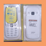 SQ 3310s 4MB Dual Sim Slim Body - Wireless FM - White  - KWT Tech Mart