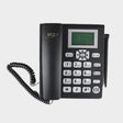 SQ Mobile SQ LS-820 Dual Sim Wireless Landline Phone - Black  - KWT Tech Mart