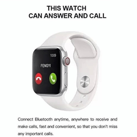 T500 Smart Watch – White - KWT Tech Mart